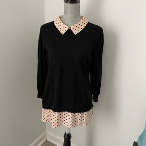 Collared Sweater, Layered